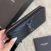 Кошелек Saint Laurent Cassandre Matelasse Zip Around RB3916