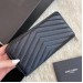 Кошелек Saint Laurent Cassandre Matelasse Zip Around RB3916