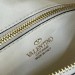 Сумка Valentino Stud Hobo Bag Eggshell RB5802