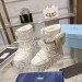 Зимние ботинки Prada F2616