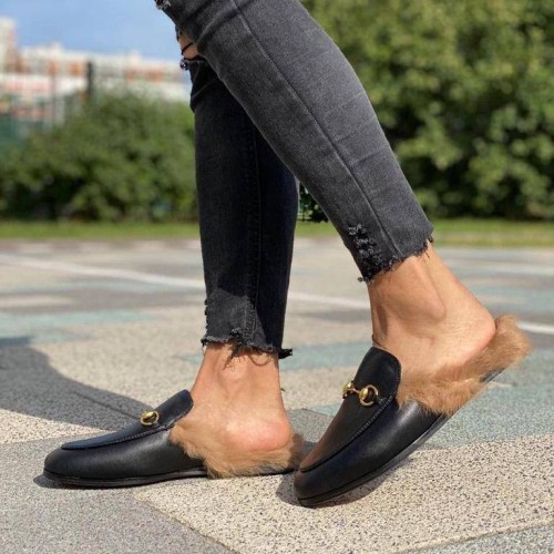 Мюли Gucci Princetown B1173